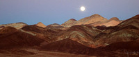 Full Moon near Zabriskie Point, Death Valley, CA