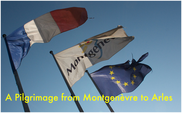Flags • Flaggen (Montgenèvre) Start der Wanderung